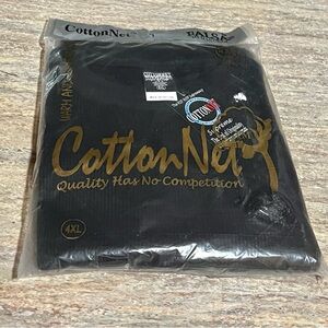 New CottonNet Supreme long sleeve plus size thermal top